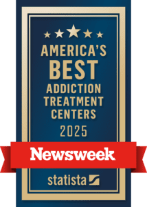 Newsweek Best Addiction Treatment Centers 2025 logo